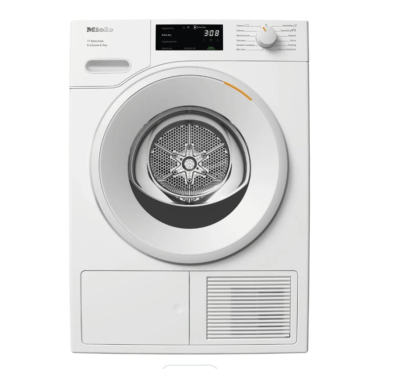 Miele T1 EcoSpeed TSD643 WP Wifi Connected 9Kg Heat Pump Tumble Dryer -