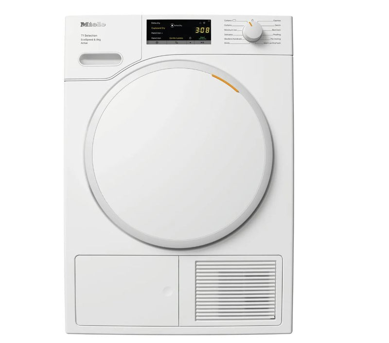 Miele T1 EcoSpeed TSA523 WP 8Kg Heat Pump Tumble Dryer - White