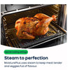Miele ContourLine H7164BP Built In Electric Single Oven with Moisture Plus, Pyrolytic Cleaning and Accurate Temperature Control