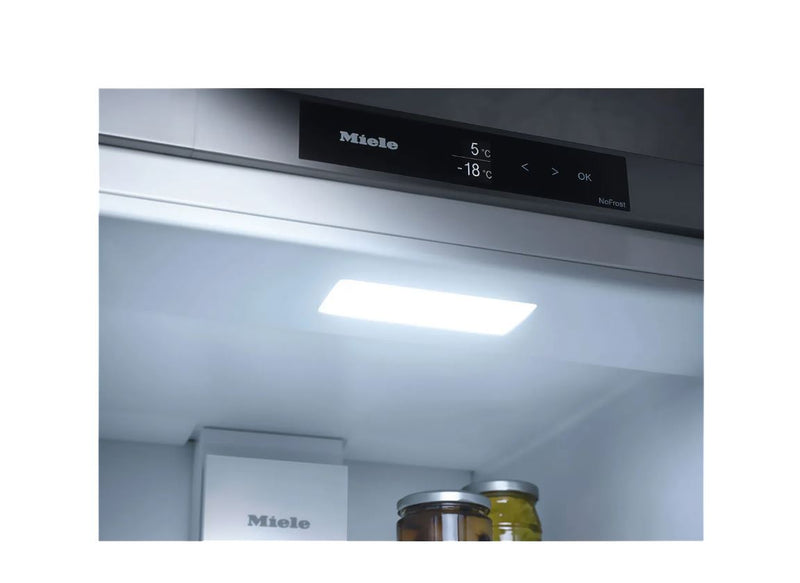Miele KFN4375 CD 186cm 60/40 Frost Free Fridge Freezer - White