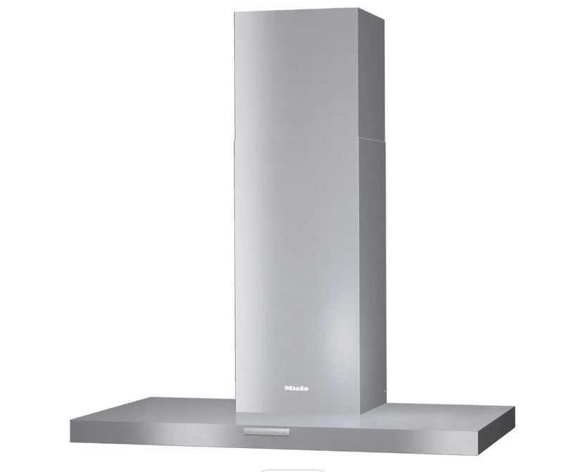 Miele DAW1920 90cm Chimney Cooker Hood for Ducted/Recirculating Ventilation - Stainless Steel