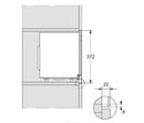 Miele M2234SC 17 Litre 37cm High, Built In Small Microwave With Grill