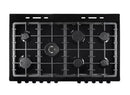 MONTPELLIER MDFRC100X 39 inch Dual Fuel Range Cooker - Inox & Chrome - 7 gas burners