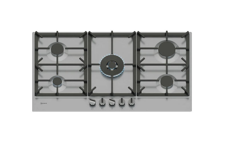 NEFF N70 T29CIR8N0 Gas Hob - Stainless Steel : 36 Inch