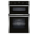 NEFF N50 U1ACE2AN3B Built In Electric Double Oven - Stainless Steel