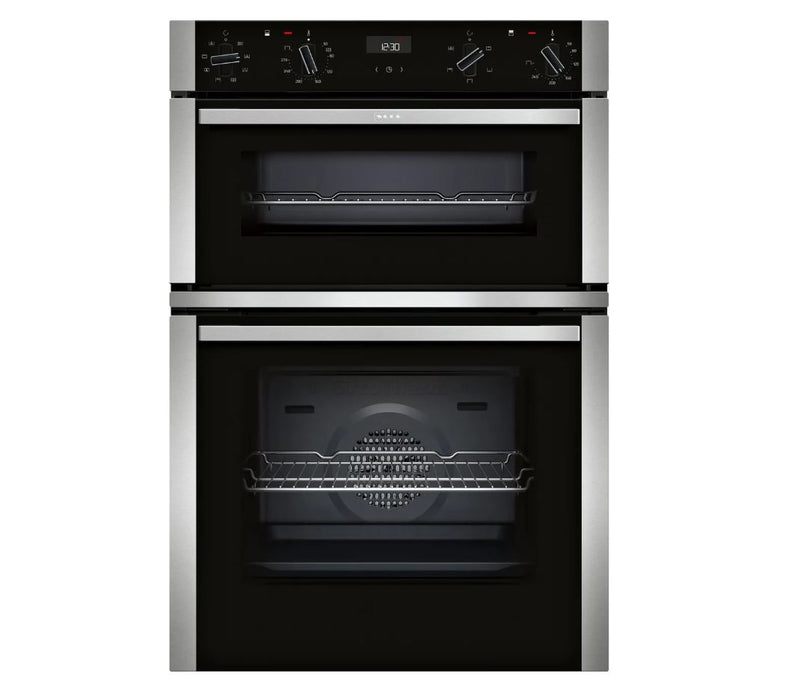 NEFF N50 U1ACE2AN3B Built In Electric Double Oven - Stainless Steel