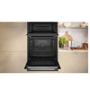 NEFF N50 U2ACH7AG7B Built In WiFi Connected Electric Double Oven with Pyrolytic Cleaning - Graphite