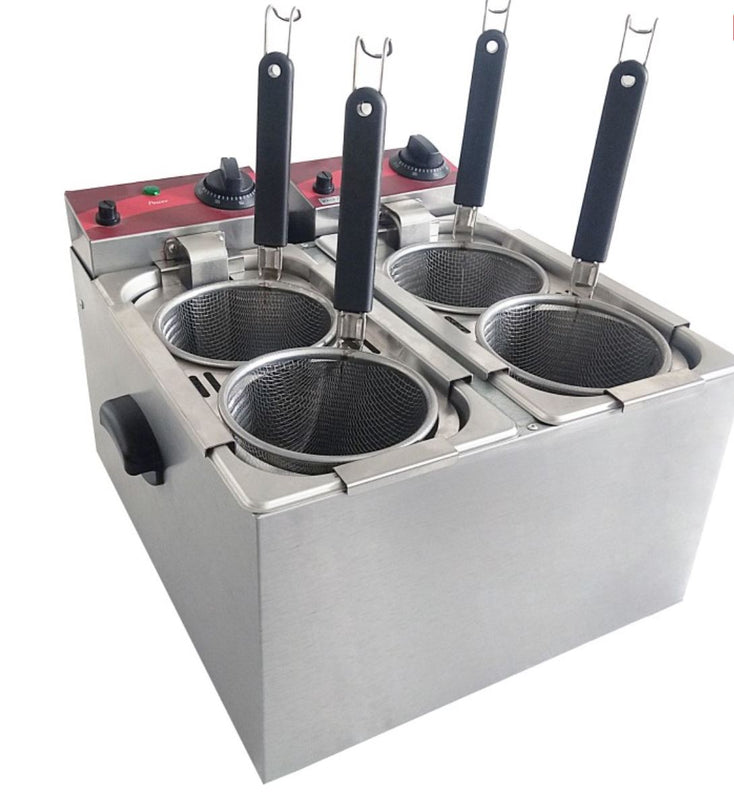 Adexa PC2G Commercial Pasta Boiler Electric 4 baskets