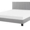 POITIERS Bed Fabric 180 x 200 cm ( King) Light Grey
