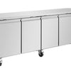 Polar U-Series Four Door Counter Fridge 553Ltr