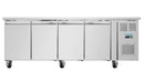 Polar U-Series Four Door Counter Fridge 553Ltr