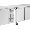Polar U-Series Four Door Counter Fridge 553Ltr