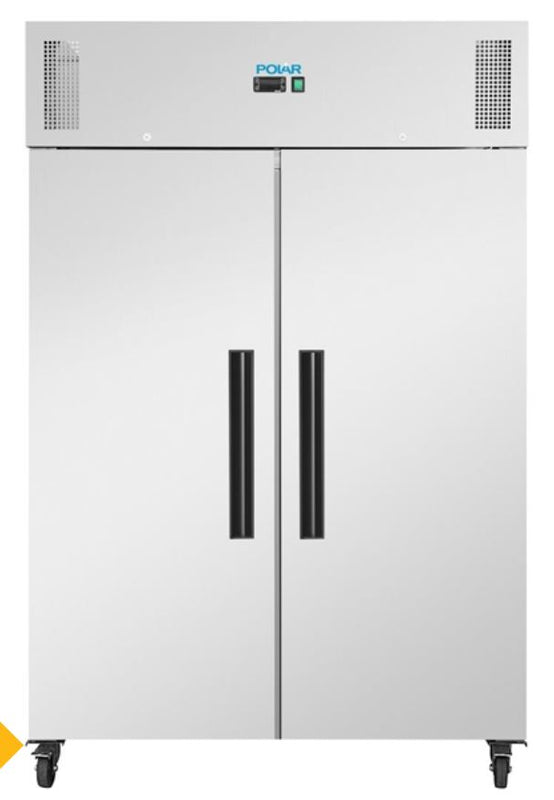 Polar G-Series Forced Air Double Door Upright Fridge 1200Ltr
