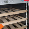 Polar G-Series Dual Zone Wine Fridge Stainless Steel - 172 Bottles
