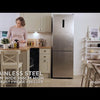 Russell Hobbs RH184FF602C1SS 184cm 60/40 Total No Frost Fridge Freezer - Stainless Steel