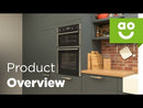 NEFF N50 U1ACE2AN3B Built In Electric Double Oven - Stainless Steel