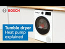 Bosch Series 8 WRB247C9GB 9Kg Heat Pump Tumble Dryer