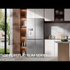 Hisense PureFlat RQ5P470SYID Non-Plumbed American Fridge Freezer - Stainless Steel