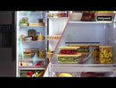 Hotpoint HPG2 6573W XP4UK American Fridge Freezer, Silver : (Water + Ice)