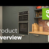 NEFF N50 U2ACH7AG7B Built In WiFi Connected Electric Double Oven with Pyrolytic Cleaning - Graphite