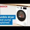 BOSCH Series 6 WQG24502GB 9 kg Heat Pump Tumble Dryer - White