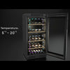 Hisense RW12D4NWG0 Wine Cooler - Black