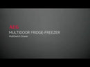 AEG RMB954E9VX 9000 MultiSwitch American Fridge Freezer : Stainless Steel