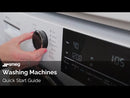 Smeg WNP96SEAUK1 9kg Washing Machine with 1600 rpm - White