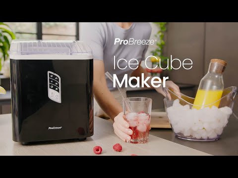 Pro Breeze Countertop Ice Cube Maker - Grey
