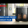 Bosch Series 6 Air Fryer :  Black