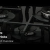 Smeg Cucina SR275XGH2 68cm Gas Hob - Stainless Steel