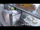 Haier FD 90 Series 7 HFR79F19EFGK Non-Plumbed Total No Frost Multi-door American Fridge Freezer - Sapphire Glass