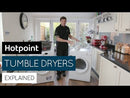 Hotpoint H3D91GSUK 9KG Condenser Tumble Dryer - Graphite951/8270