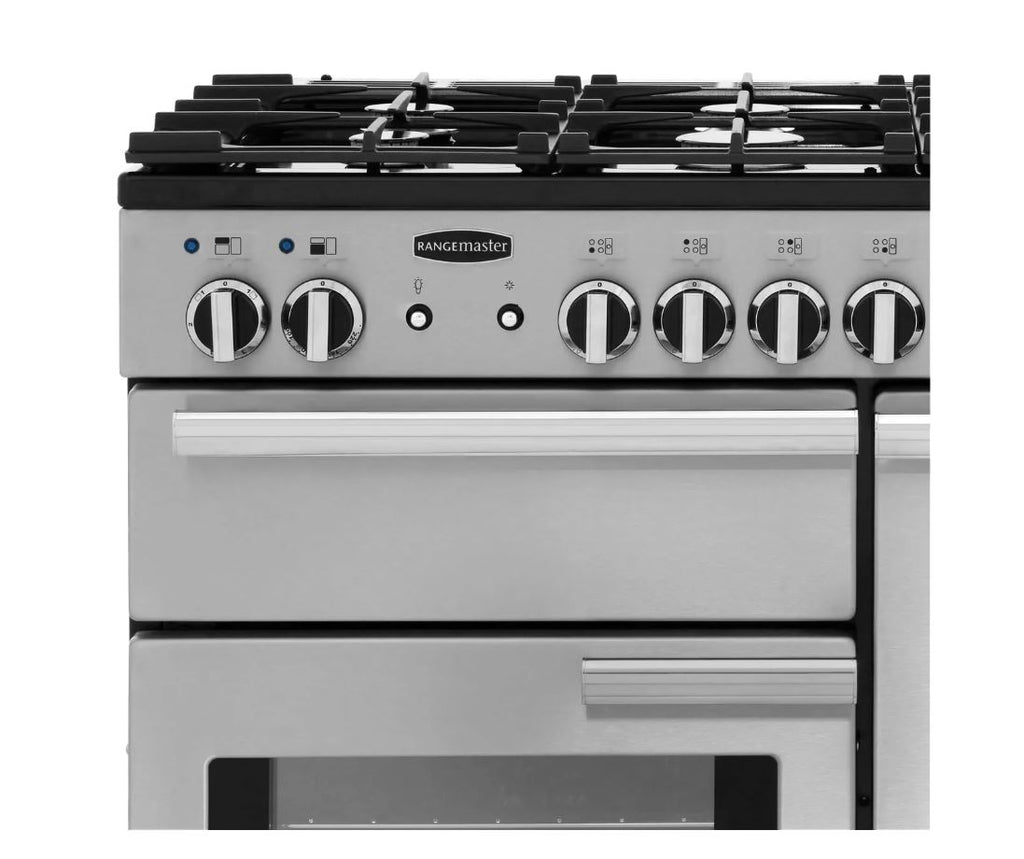 Fogoes Rangemaster Rangemaster Professional Plus PROP100DFFSS/C 100cm wide Dual Fuel Rang