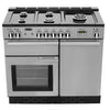 Rangemaster Professional Plus PROP100DFFSS/C 100cm wide Dual Fuel Range Cooker with Gas Hob