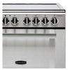 Rangemaster Professional Plus 60 PROPL60EISS/C 60cm Wide Double Oven Electric Cooker with Induction Hob - Stainless Steel / Chrome