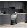 Rangemaster Professional Plus 60 PROPL60EISS/C 60cm Wide Double Oven Electric Cooker with Induction Hob - Stainless Steel / Chrome