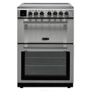 Rangemaster Professional Plus 60 PROPL60ECSS/C 60cm Wide Double Oven Electric Cooker with Ceramic Hob