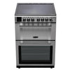 Rangemaster Professional Plus 60 PROPL60ECSS/C 60cm Wide Double Oven Electric Cooker with Ceramic Hob