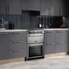 Rangemaster Professional Plus 60 PROPL60ECSS/C 60cm Wide Double Oven Electric Cooker with Ceramic Hob