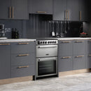 Rangemaster Professional Plus 60 PROPL60ECSS/C 60cm Wide Double Oven Electric Cooker with Ceramic Hob