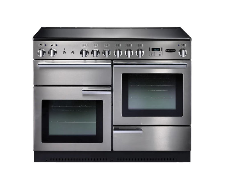 Rangemaster Professional Plus PROP110ECSS/C 43 inch wide Electric Range Cooker : 6 Electric Burners
