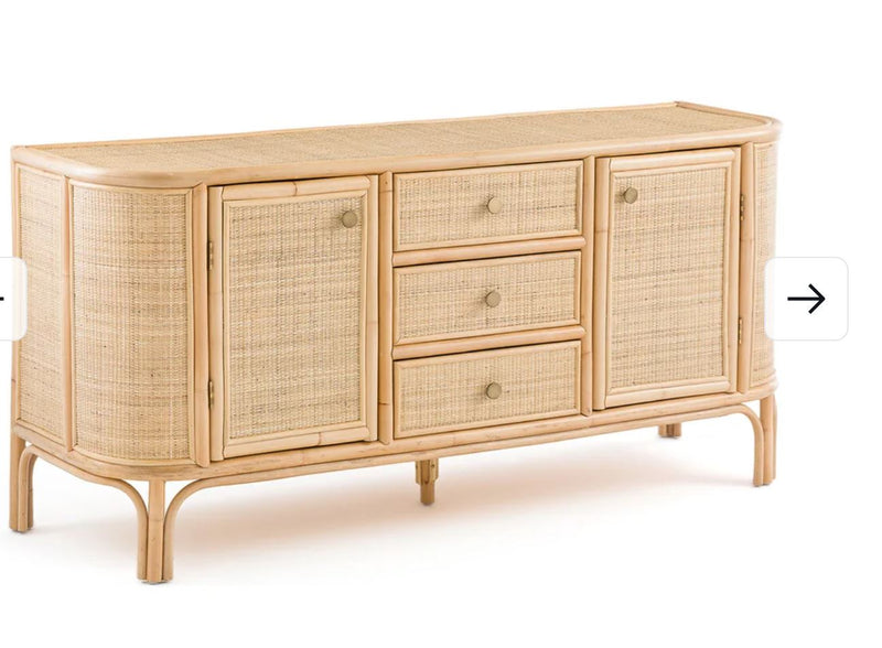 Ladara Rattan Sideboard