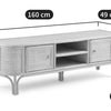 Ladara Rattan TV Unit