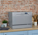 RUSSELL HOBBS RHTTDW6S Table Top Dishwasher - Silver