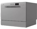 RUSSELL HOBBS RHTTDW6S Table Top Dishwasher - Silver