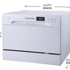 RUSSELL HOBBS RHTTDW6W Table Top Dishwasher - White
