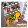 Russell Hobbs RH90AFF201SS Total No Frost American Fridge Freezer - Stainless Steel