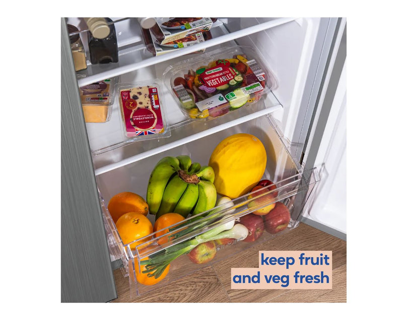 Russell Hobbs RH90AFF201SS Total No Frost American Fridge Freezer - Stainless Steel