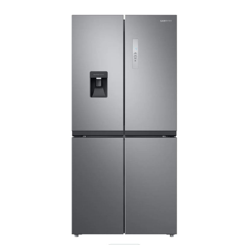 Samsung RF48A401EM9 Non-Plumbed Total No Frost American Fridge Freezer - Gentle Silver Matt